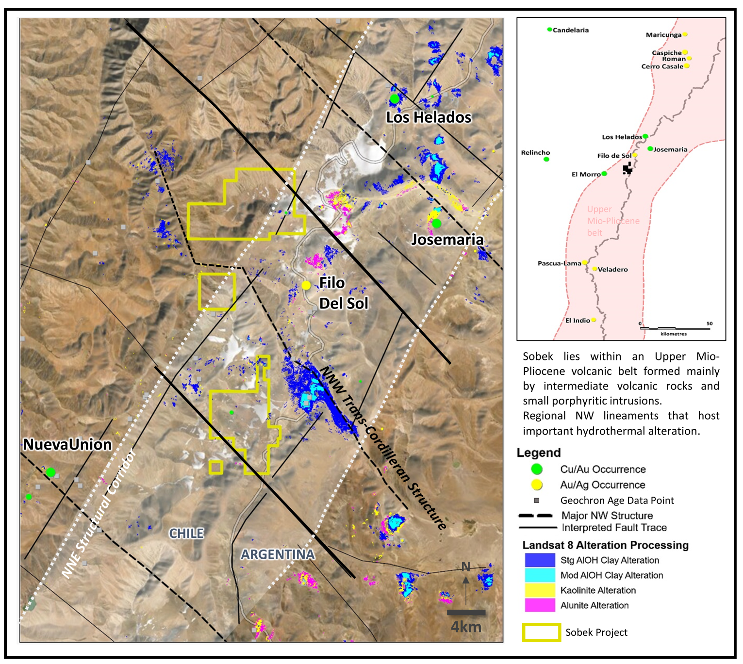 Mirasol Resources presenta el proyecto de cobre Sobek, Chile