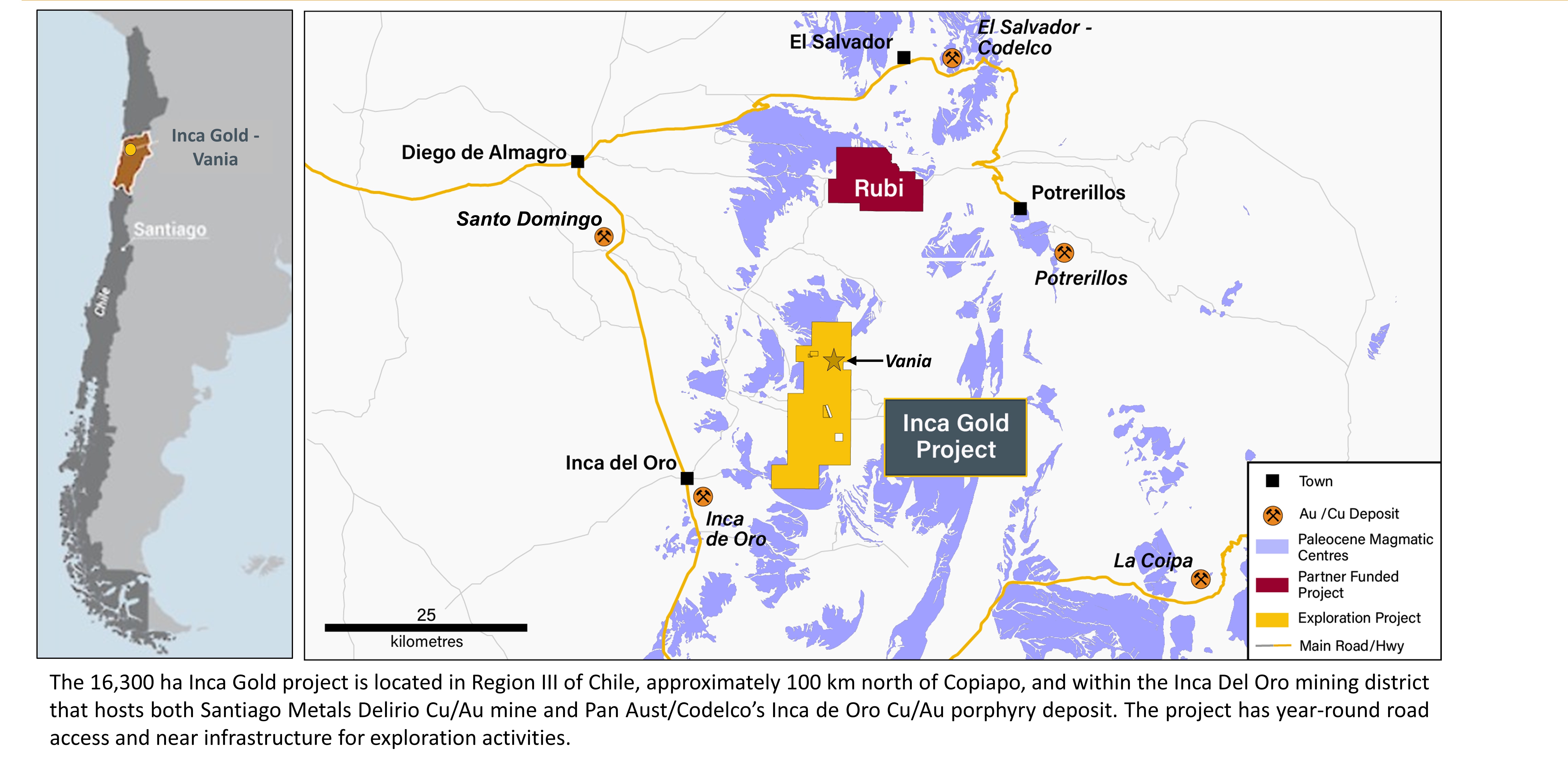 Mirasol Resources identifica nuevos objetivos de perforación en el proyecto Inca de cobre y oro en Chile