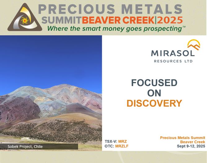 Webcast: Precious Metals Summit Beaver Creek September 2025
